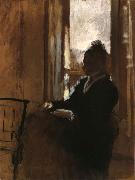 Edgar Degas Woman at a Window USA oil painting artist